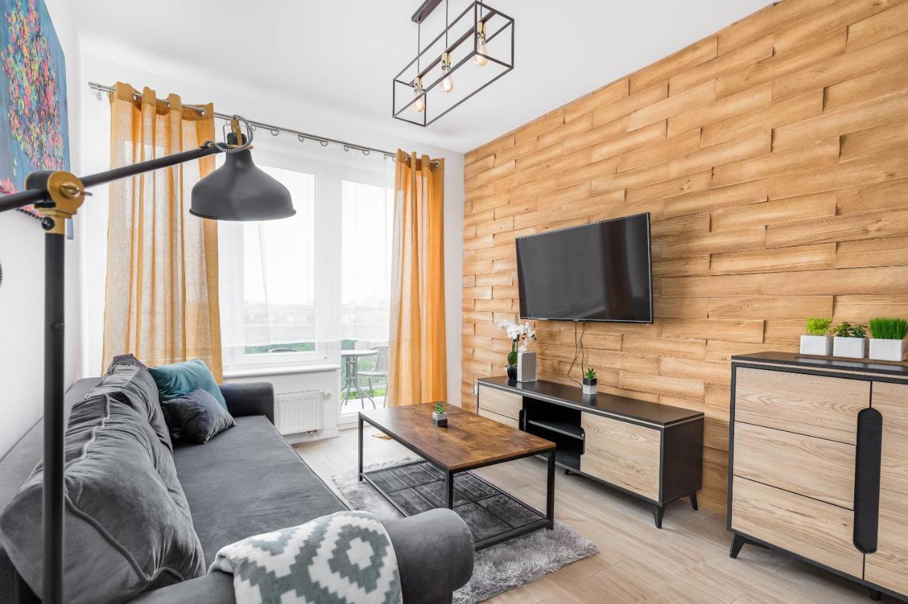 Przytulny Apartament 65 W Centrum Sczecina Szczecin Luaran gambar