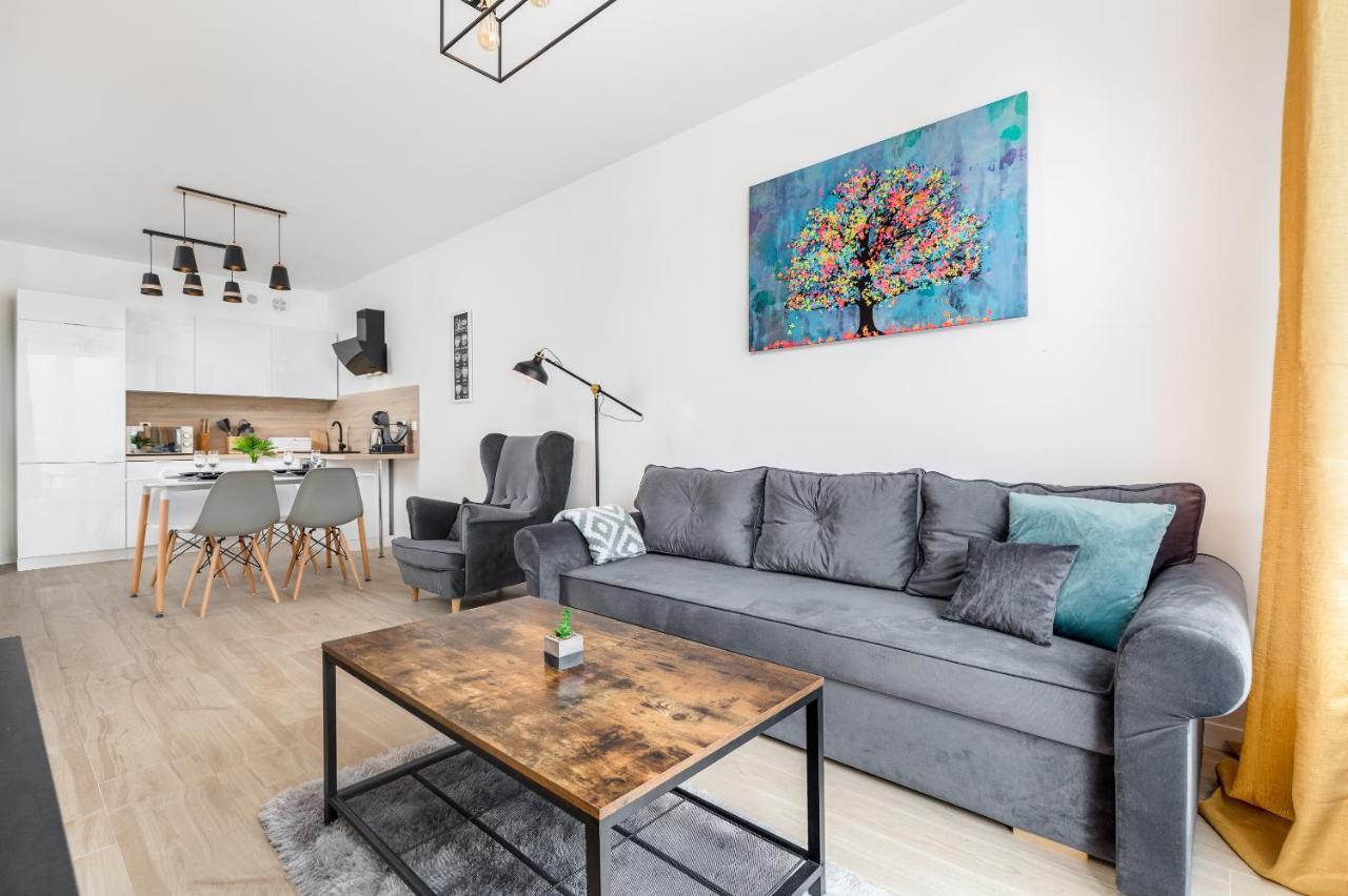 Przytulny Apartament 65 W Centrum Sczecina Szczecin Luaran gambar