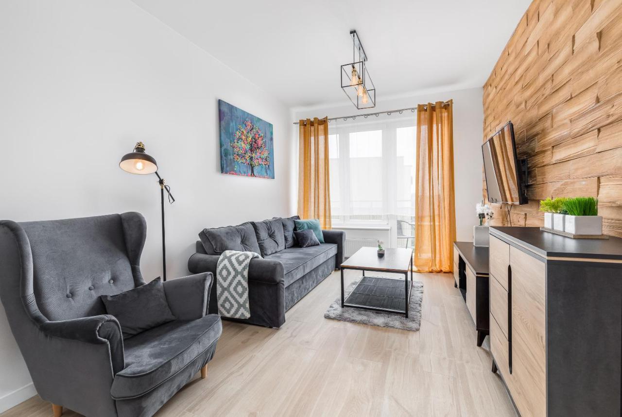 Przytulny Apartament 65 W Centrum Sczecina Szczecin Luaran gambar