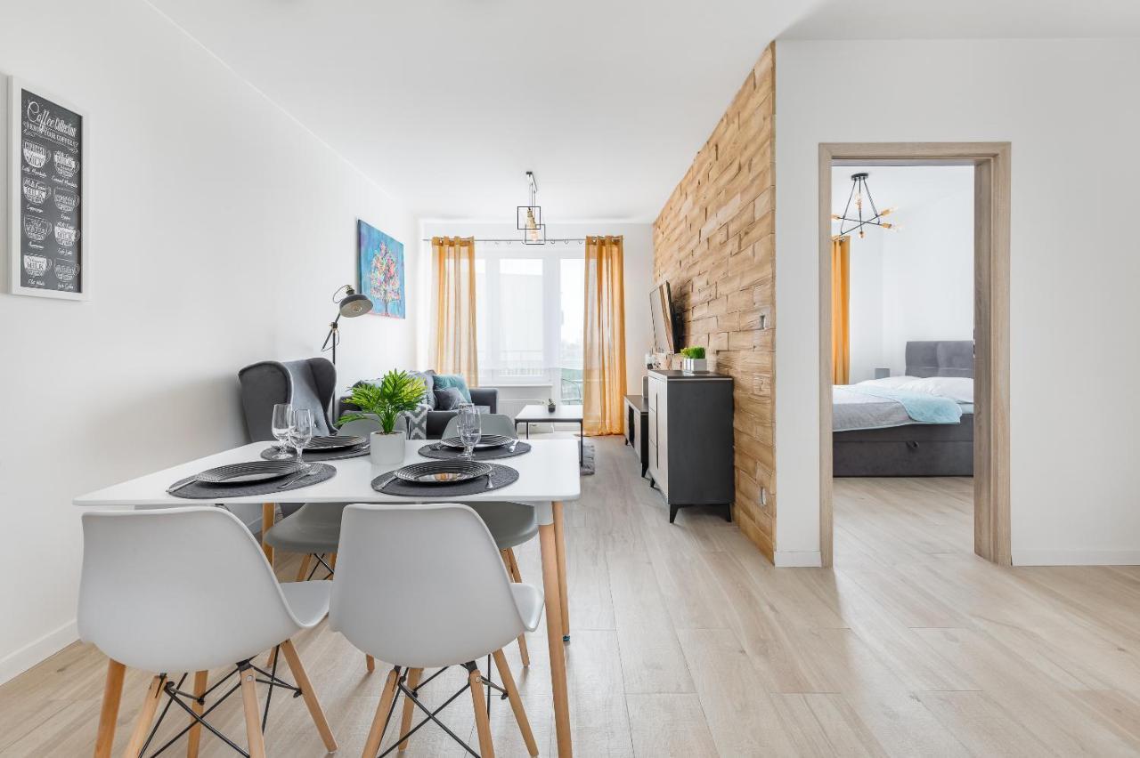 Przytulny Apartament 65 W Centrum Sczecina Szczecin Luaran gambar