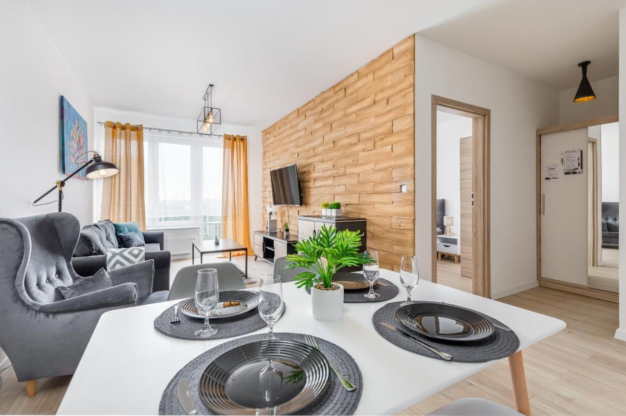 Przytulny Apartament 65 W Centrum Sczecina Szczecin Luaran gambar